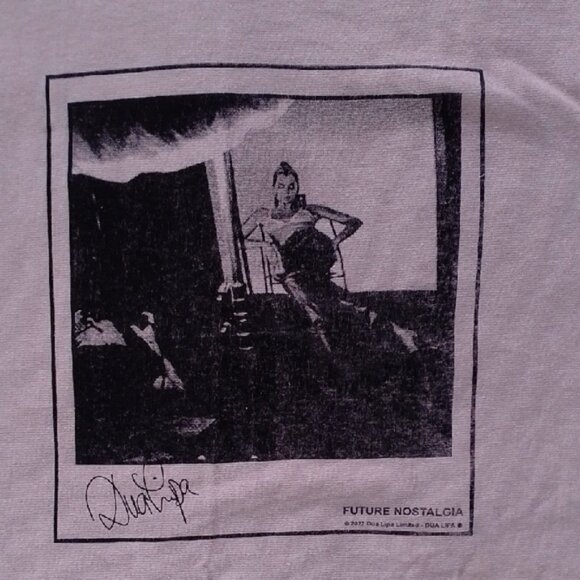 DUA LIPA WORLD TOUR 2022 FUTURE NOSTALGIA  Band T-SHIRT - Picture 4 of 8